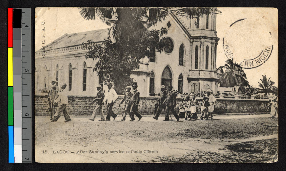 Catholic Church, Lagos, Nigeria, ca. 1917