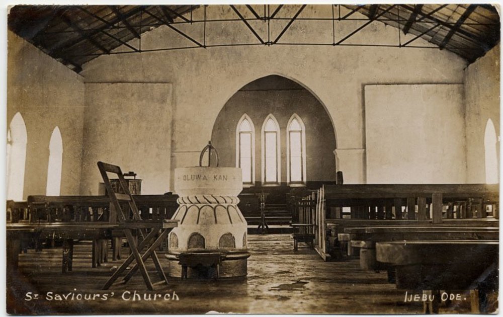 Interior of St. Saviours Church, Ijebu Ode, Nigeria, n.d.