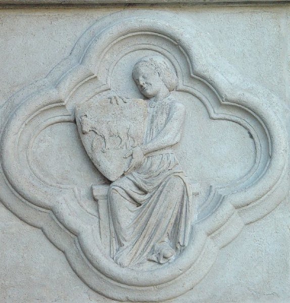 Cathedral of Notre-Dame, Amiens, France - Personification of Patience