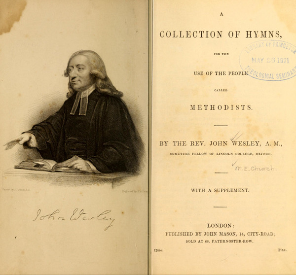 A Collection of hymns, for the use of the people called Methodists